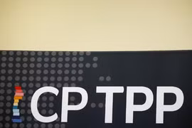 Logo của CPTPP (Nguồn: Reuters)