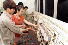 Một lớp đào tạo nghề. (Nguồn: TTXVN)