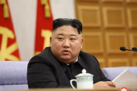 Nhà lãnh đạo Triều Tiên Kim Jong-un. (Ảnh: Yonhap/TTXVN)