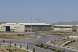 Toàn cảnh nhà máy hạt nhân Natanz, cách thủ đô Tehran, Iran 270km về phía Nam. (Ảnh: AFP/TTXVN) 
