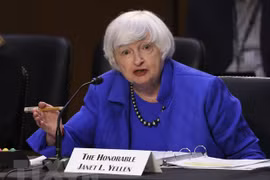 Bộ trưởng Tài chính Mỹ Janet Yellen. (Ảnh: AFP/TTXVN) 