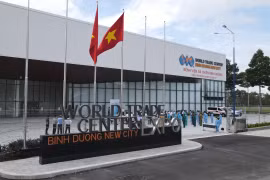 Bình Dương đưa vào vận hành bệnh viện dã chiến quy mô 1.500 giường phòng chống dịch COVID-19. (Ảnh: Chí Tưởng/TTXVN) 