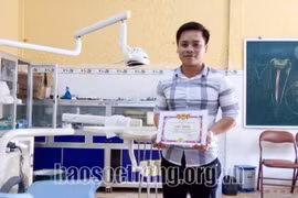 Em Lâm Chí Cương. (Nguồn: Báo Sóc Trăng)