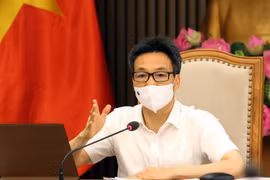 Phó Thủ tướng Chính phủ Vũ Đức Đam phát biểu chỉ đạo. (Ảnh: Phạm Kiên/TTXVN) 