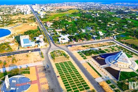 Một góc thành phố Phan Rang-Tháp Chàm. (Nguồn: ninhthuantourist.com)