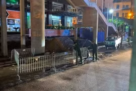 Hiện trường vụ việc.
