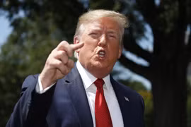 Tổng thống Mỹ Donald Trump. (Nguồn: AP)