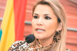 Phó Chủ tịch Thượng viện Bolivia Jeanine Anez. (Nguồn: baenegocios.com)