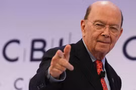 Bộ trưởng Thương mại Mỹ Wilbur Ross. (Nguồn: AFP)