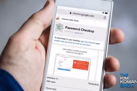Giao diện tiện ích Password Checkup. (Nguồn: The Kim Komando Show)
