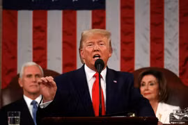 Tổng thống Mỹ Donald Trump. (Ảnh: AFP/TTXVN)