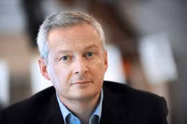 Bộ trưởng Kinh tế và Tài chính Pháp Bruno Le Maire. (Ảnh: AFP/Getty)