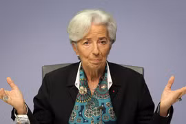 Chủ tịch ECB Christine Lagarde. (Ảnh: AFP/TTXVN)