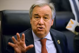 Tổng Thư ký LHQ Antonio Guterres. (Ảnh: AFP/TTXVN)