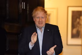 Thủ tướng Anh Boris Johnson. (Ảnh: THX/TTXVN)
