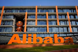 Trụ sở Alibaba ở thành phố Hàng Châu, Trung Quốc. (Ảnh: Reuters)