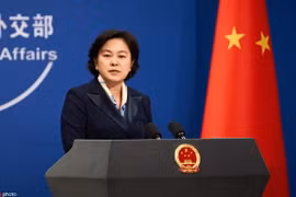 Người phát ngôn Bộ Ngoại giao Trung Quốc Hoa Xuân Oánh. (Ảnh: China Daily)