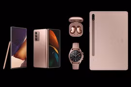 Các sản phẩm vừa được ra mắt trong Galaxy Unpacked. (Ảnh: Samsung)