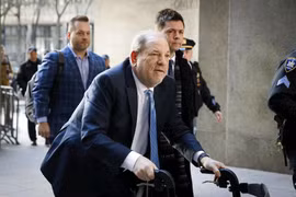 Nhà sản xuất phim lừng danh Harvey Weinstein. (Ảnh: AP)
