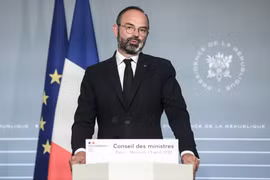 Thủ tướng Pháp Edouard Philippe. (Ảnh: AFP)