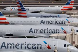 American Airlines thất thu do dịch bệnh COVID-19. (Ảnh: Financial Times)