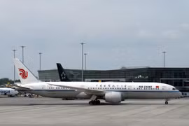 Một máy bay của hãng hàng không Air China. (Nguồn: AFP/TTXVN)