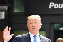 Tổng thống Mỹ Donald Trump. (Nguồn: EFE/TTXVN)