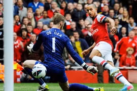 Trận cầu tâm điểm Arsenal - Manchester United.