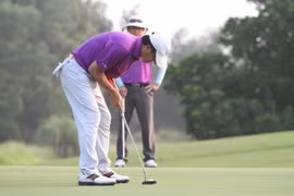 Một golf thủ thi đấu tại vòng loại phía Bắc. (Nguồn: BTC)