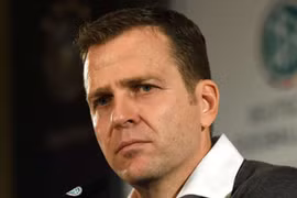 Oliver Bierhoff vẫn chưa hết sốc. (Nguồn: AFP)