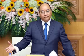 Thủ tướng Nguyễn Xuân Phúc phát biểu kết luận. (Ảnh: Thống Nhất/TTXVN)
