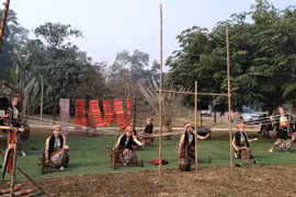 Độc đáo nghi lễ thiêng trong Tết Gơ rơ của người Khơ Mú
