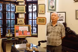 Nghệ nhân Nguyễn Quốc Sự. (Ảnh: PV/Vietnam+)