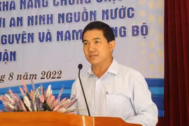 Ông Nguyễn Hữu Phước, Phó Giám đốc Sở Nông nghiệp và phát triển nông thôn tỉnh. (Ảnh: Hồng Hiếu/TTXVN)