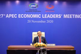 Thủ tướng Nguyễn Xuân Phúc dự Hội nghị Cấp cao APEC lần thứ 27