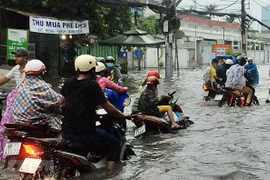 Thành phố Hồ Chí Minh chủ động ứng phó triều cường đạt đỉnh 1,7m