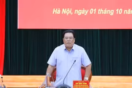 Ông Sơn Minh Thắng, Ủy viên Trung ương Đảng, Bí thư Đảng ủy Khối các cơ quan Trung ương. (Ảnh: Phương Hoa/TTXVN)