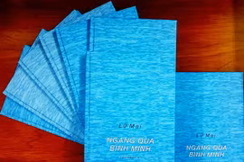 Trường ca 'Ngang qua bình minh' của nhà thơ Lữ Mai.