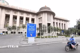 Trụ sở Ngân hàng Nhà nước Việt Nam. (Ảnh: TTXVN)