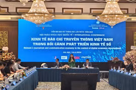 Quang cảnh hội thảo. (Ảnh: Minh Thu/Vietnam+)