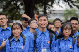 Thanh niên mang sức mạnh và tinh thần của khát vọng, đoàn kết, bản lĩnh, tiên phong, sáng tạo. (Ảnh minh họa: PV/Vietnam+)