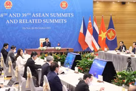 Thủ tướng Phạm Minh Chính tham dự Lễ bế mạc Hội nghị cấp cao ASEAN lần thứ 38, 39 và các hội nghị cấp cao với các đối tác. (Ảnh: Dương Giang/TTXVN)