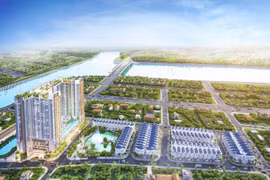 Phối cảnh dự án The Peak Garden tại quận 7, Thành phố Hồ Chí Minh.