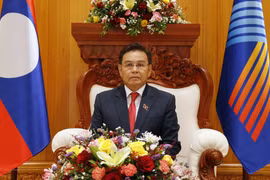 Chủ tịch Quốc hội Lào Xaysomphone Phomvihane. (Ảnh: Vietnam+)