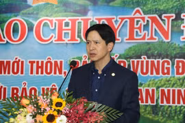 Ông Nguyễn Minh Tiến - Cục trưởng, Chánh văn phòng Điều phối nông thôn mới Trung ương. (Ảnh: Việt Dũng/TTXVN)