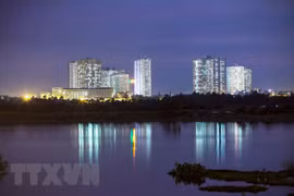 Những khu nhà tại quận Hà Đông, Hà Nội. Ảnh minh họa. (Ảnh: Trọng Đạt/TTXVN)