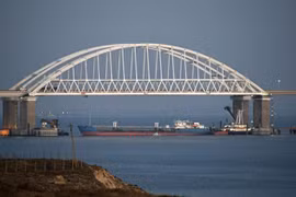 Cầu Crimea. (Nguồn: AP)