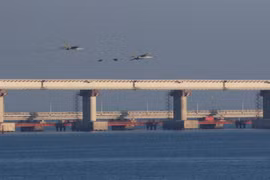 Khu vực Eo biển Kerch. (Nguồn: Reuters)
