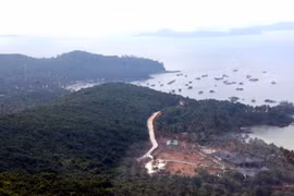 Đảo Phú Quốc. (Ảnh: Lê Sen/TTXVN)