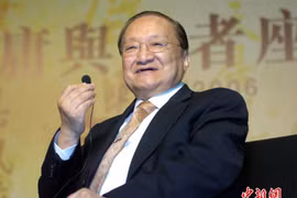 Nhà văn Kim Dung. (Nguồn: China News Service)